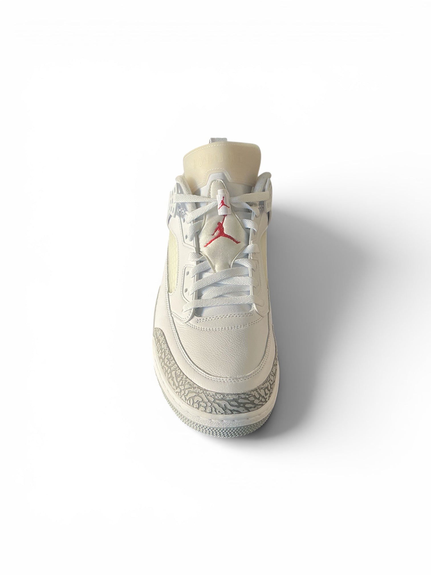 Jordan Spizike Low White Cement (Taille: 49.5)